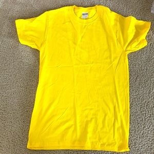 Yellow Size Small Tshirt UniSex